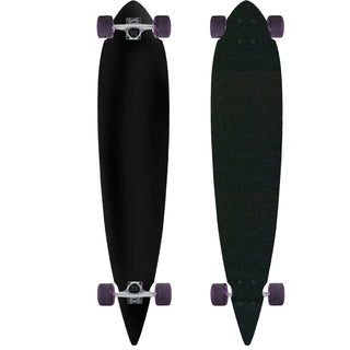 Moose Pintail 9.25" x 46" Cut-Out Longboard Dipped Black Complete