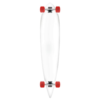 Moose Pintail 9.25" x 46" Cut-Out Longboard Dipped White Complete