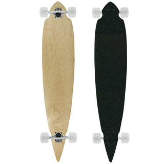 Moose Pintail 9.25" x 46" Cut-Out Longboard Natural Complete