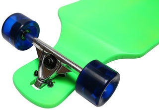 Moose 9.75" x 41.25" Double Drop Complete Neon Green 70mm Wheels