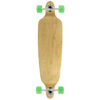 Moose Double Drop 9.75" x 39.75" Longboard Baked Bamboo Complete