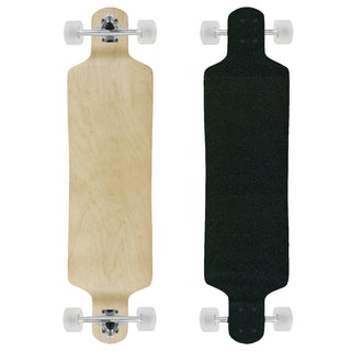 Moose Drop Down 10" x 39.8" Longboard Natural Complete