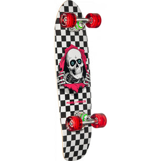 Powell Peralta Skateboard Complete Cruiser Sidewalk Surfer Checker Ripper 7.75" x 27.2"