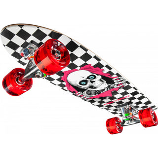 Powell Peralta Skateboard Complete Cruiser Sidewalk Surfer Checker Ripper 7.75" x 27.2"