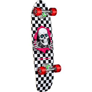 Powell Peralta Skateboard Complete Cruiser Sidewalk Surfer Checker Ripper 7.75" x 27.2"