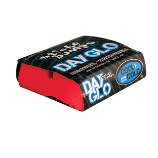Sticky Bumps Surf Wax DAY GLOW COOL/COLD RED