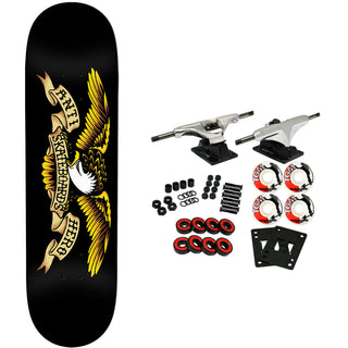 Anti Hero Skateboard Complete Basalt DBX Eagle 8.5" x 31.8"