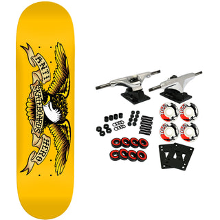 Anti Hero Skateboard Complete Basalt DBX Eagle 8.25" x 32"