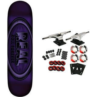 Real Skateboard Complete Basalt DBX Oval 8.38" x 32.25"