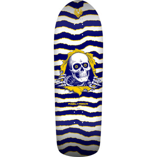 Powell Peralta Skateboard Complete Flight Ripper Blue/White 9.7" x 31.32"