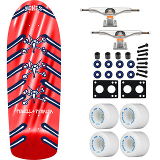 Powell Peralta Skateboard OG Rat Bones Red Foil / Independent/ Rat Bones White