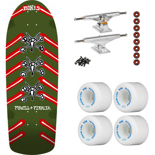 Powell Peralta Reissue OG Rat Bones Olive, Independent, Rat Bones White