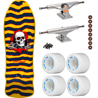 Powell Peralta Skateboard Geegah Ripper Gold, Independent, Rat Bones White