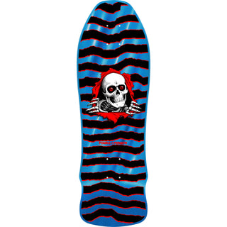 Powell Peralta Skateboard Geegah Ripper Blue Foil / Independent / Rat Bones White