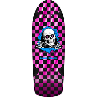 Powell Peralta Skateboard OG Ripper Checker Pink Foil / Independent / Rat Bones White