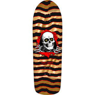 Powell Peralta Skateboard Deck Old School Ripper Gold Foil Old School Reissue