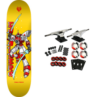Powell Peralta Skateboard Complete Flight 243 Steve Caballero Gundam 8.25" x 31.95"