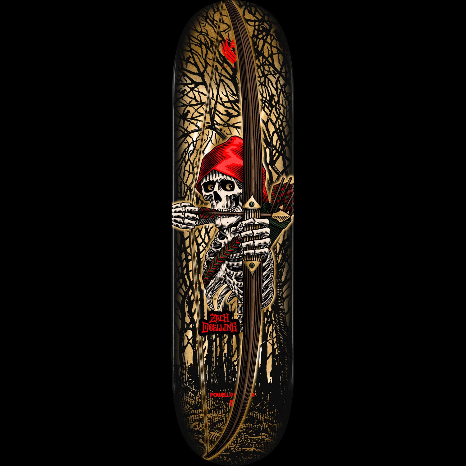 Powell Peralta Skeleton Flight Tavola Skateboard Powell Peralta Skeleton Flight Tavola Skateboard