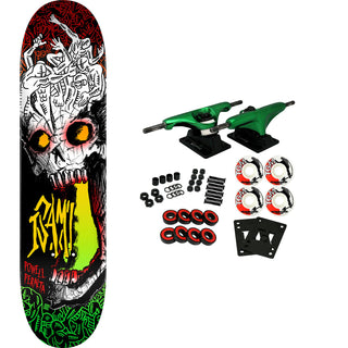 Powell Peralta Skateboard Complete Isamu Yamamoto Skull 8.0" x 31.45"