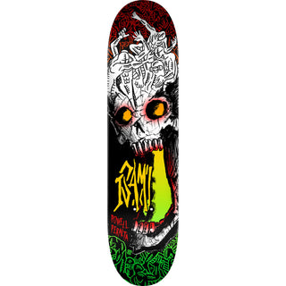 Powell Peralta Premium Skateboard Isamu Yamamoto Skull 8.0" Independent Trucks, Spitfire Wheels, Indy Bearings