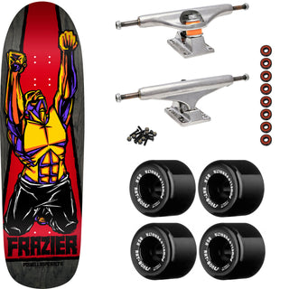Powell Peralta Skateboard Frazier Yellow Man / Independent/ Rat Bones Black