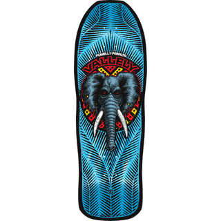 Powell Peralta Skateboard Deck Vallely Elephant Blue Foil Old School Reissue