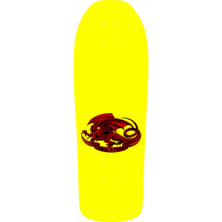 Powell Peralta Skateboard Deck Claus Grabke Yellow Old School Reissue