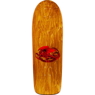 Powell Peralta Skateboard OG Skull and Sword Brown Stain / Independent/ Rat Bones White