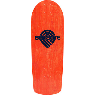 Powell Peralta Skateboard Deck OG Snub Rodriguez Skull and Sword Orange Old School Reissue