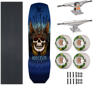 Powell Peralta Andy Anderson Maple 9.13" Skateboard Indy Trucks Dragon Wheels