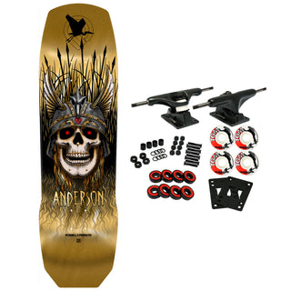Powell Peralta Skateboard Complete Andy Anderson Heron Skull 3 9.13" x 32.8"