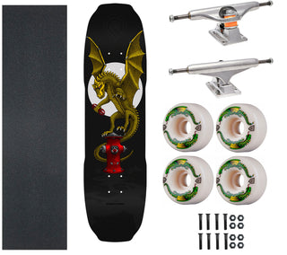 Powell Peralta Andy Anderson Maple 8.4" Skateboard Indy Trucks Dragon Wheels