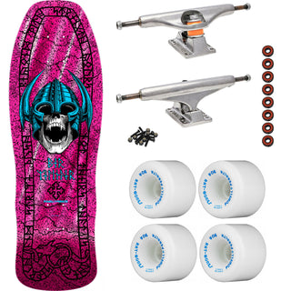 Powell Peralta Skateboard Welinder Classic Pink Foil / Independent/ Rat Bones White