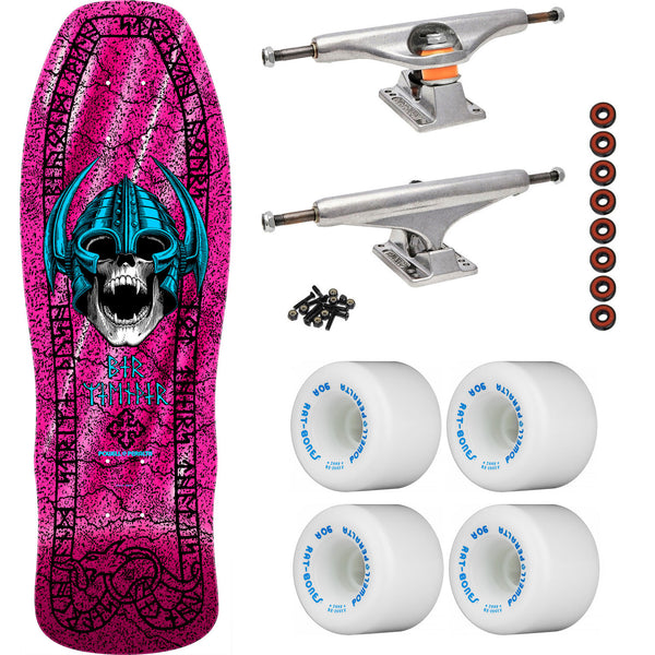 Powell Peralta Skateboard Welinder Classic Pink Foil / Independent