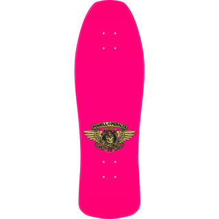 Powell Peralta Skateboard Deck Underhill Cross Pink Foil Old School Reissue