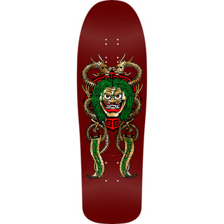 Powell Peralta Skateboard Caballero Mask Burgundy/Gold Foil / Independent / Rat Bones Black
