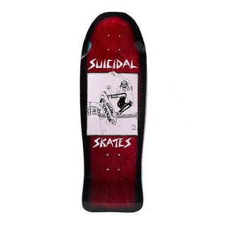 Dogtown Deck Suicidal Skates Pool Skater Reissue Red Old School