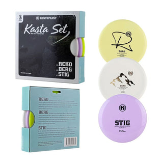 Kastaplast Disc Golf Starter Box Set - 3 Discs - Reko, Berg, Stig