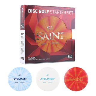 Latitude 64 Disc Golf Classic Starter Set Box - 3 Discs - Saint, Fuse, Pure