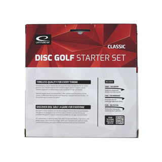 Latitude 64 Disc Golf Classic Starter Set Box - 3 Discs - Saint, Fuse, Pure