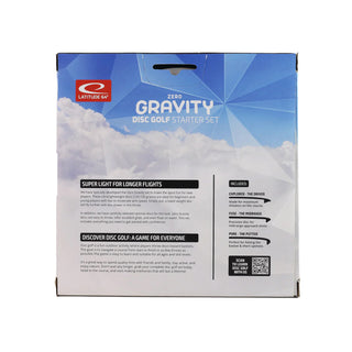 Latitude 64 Disc Golf Zero Gravity Starter Set Box - 3 Discs - Explorer, Fuse, Pure