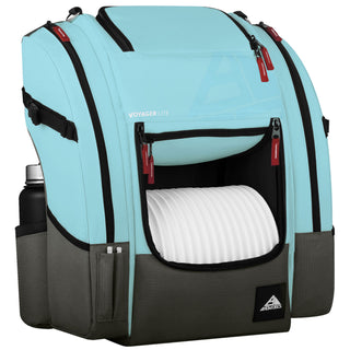 Axiom Discs Disc Golf Backpack Bag - Voyager Lite Backpack - Blue/Grey