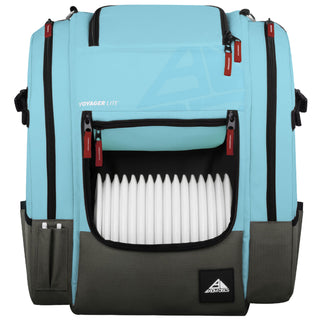 Axiom Discs Disc Golf Backpack Bag - Voyager Lite Backpack - Blue/Grey