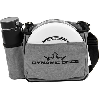 Dynamic Discs Disc Golf Shoulder Bag - Cadet Heather Grey - Holds 10 Discs