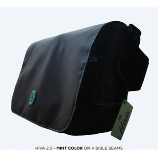 Kastaplast Disc Golf Hiva Messenger Bag Black/Mint