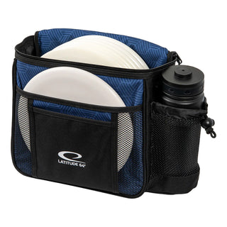 Latitude 64 Disc Golf Slim Hex Shoulder Bag Navy