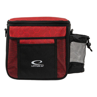 Latitude 64 Disc Golf Slim Hex Shoulder Bag Red
