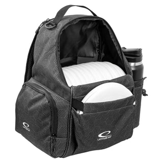 Latitude 64 Disc Golf Swift Hex Backpack Bag Black