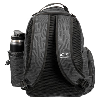 Latitude 64 Disc Golf Swift Hex Backpack Bag Black