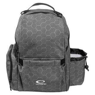 Latitude 64 Disc Golf Swift Hex Backpack Bag Gray